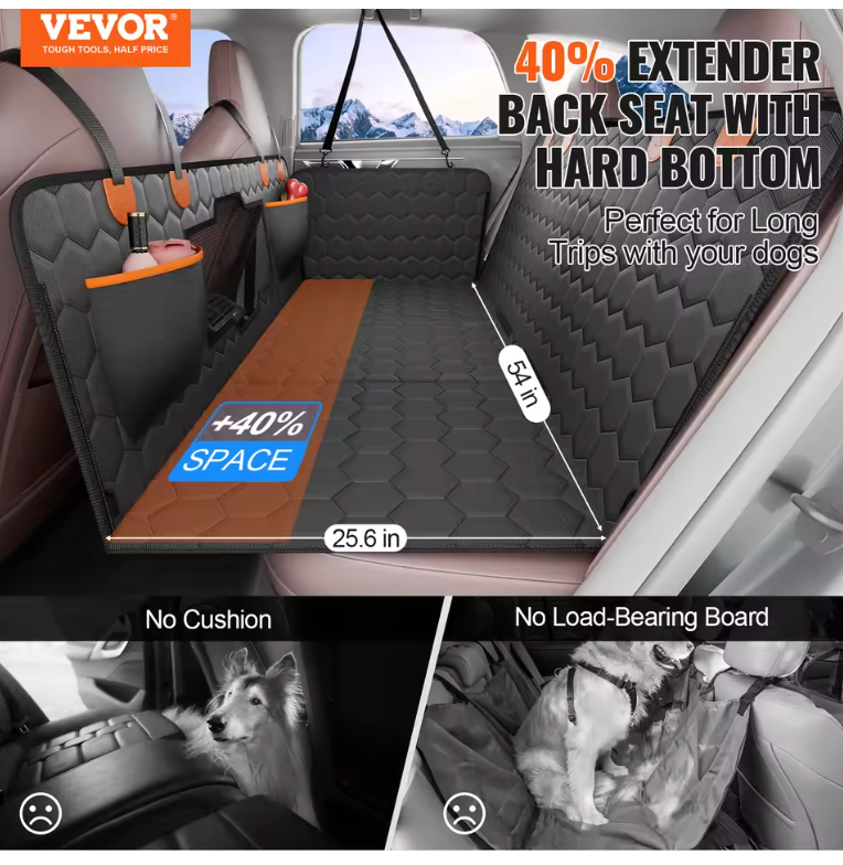 WagSeat Pro™ - Sturdy Car Seat Cover (Supports 350lbs Dogs)