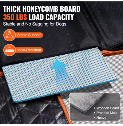 WagSeat Pro™ - Sturdy Car Seat Cover (Supports 350lbs Dogs)