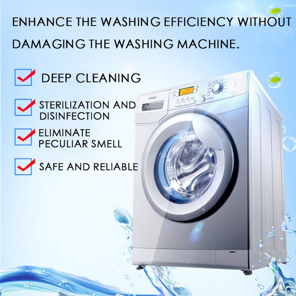 TabClean™ - Washing Machine Cleaner Tablets