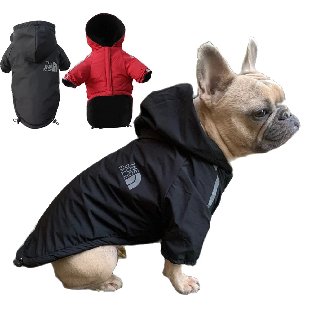 TheDogFace™ - Warm Fleece Jacket for Dogs (Reflective)"