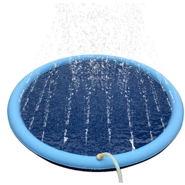Sprinking Pool WagPool™ - Splash Sprinkling Dog Pool – Winkflo