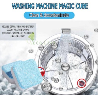 TabClean™ - Washing Machine Cleaner Tablets